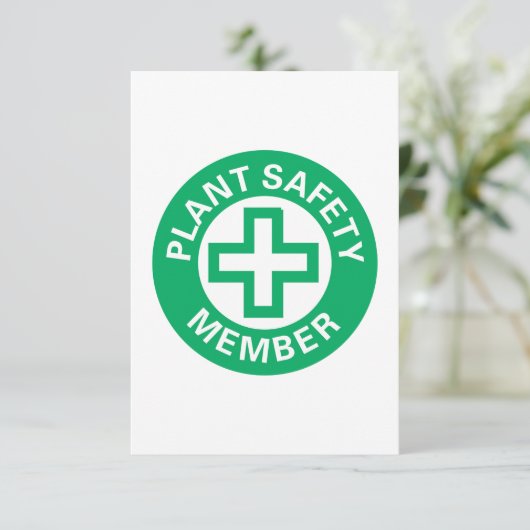 Pflanze Einladung (Stehend Vorderseite)