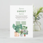 Pflanze Einladung (Stehend Vorderseite)