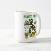 Pflanze Eltern viele Pflanze grün Kaffeetasse (VorderseiteRechts)