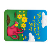 Pflanze ernährt sich von großen Magnet (Horizontal)