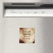 Pflanze Faith Grow Hope Harvest Segen Magnet (In Situ (Geschirrspüler))