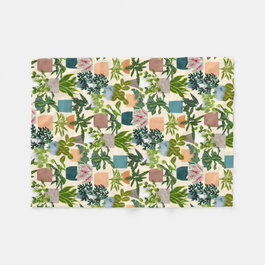 Pflanze Fleecedecke (Vorderseite (Horizontal))