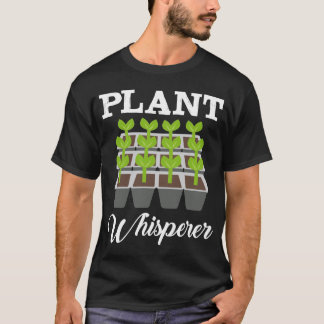 Pflanze flüstern Garden lebenslang T-Shirt