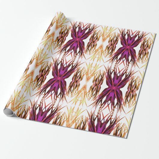 Pflanze Fraktal Wrapping Paper Geschenkpapier (Ungerollt)