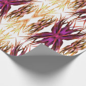 Pflanze Fraktal Wrapping Paper Geschenkpapier (Ecke)