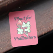 Pflanze für Bestäuber Mitteilungskarte