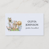 Pflanze für Blumenbehandlungen Business Visitenkarte (Vorderseite)