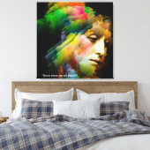 Pflanze für dich leinwanddruck (Insitu (Schlafzimmer))