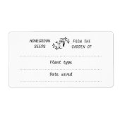 Pflanze für Gartensäcke (Vorne)