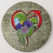 Pflanze für kulinarische Genießer Button (Vorderseite)