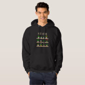 Pflanze für Männer Hoodie (Vorne ganz)