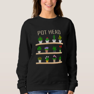 Pflanze für Männer Sweatshirt