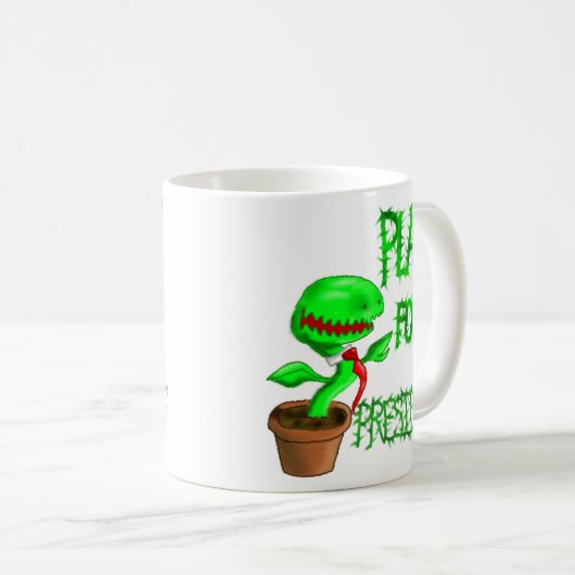 Pflanze für Präsidenten Mug - doppelseitig Kaffeetasse (VorderseiteRechts)
