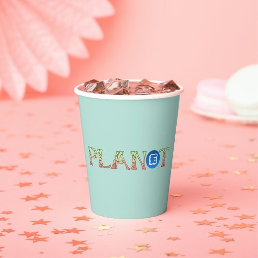 Pflanze für unseren Planeten Pappbecher (Insitu)