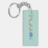 Pflanze für unseren Planeten Schlüsselanhänger (Vorderseite links)