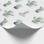 Pflanze für Wasserfarben Geschenkpapier (Ecke)