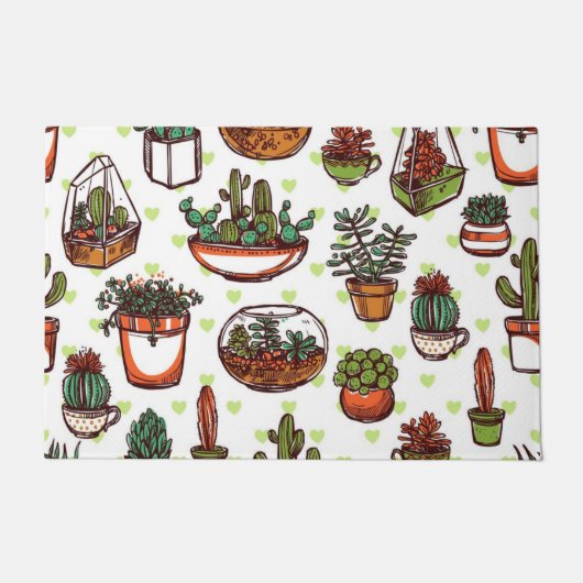 Pflanze Fußmatte (Vorderseite)