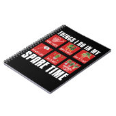 Pflanze Gardener Spaß Pflanze Whisperer Blume Notizblock (Linke Seite)