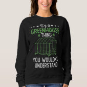Pflanze Gartengründung Sweatshirt (Vorderseite)