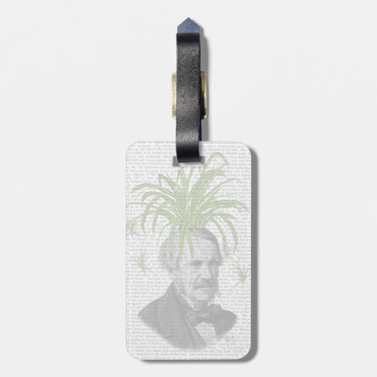 Pflanze Gepäckanhänger (Rückseite vertikal)