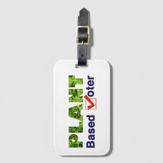 Pflanze Gepäckanhänger (Vorderseite Vertikal)