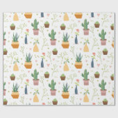 Pflanze Geschenkpapier (Flach)