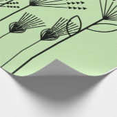 Pflanze Geschenkpapier (Ecke)