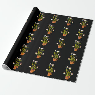 Pflanze Geschenkpapier
