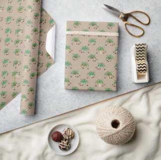 Pflanze Geschenkpapier