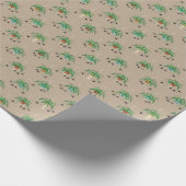 Pflanze Geschenkpapier (Ecke)