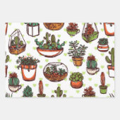 Pflanze Geschenkpapier Set (Vorderseite 2)