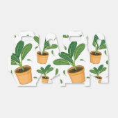 Pflanze Geschenkschachtel (Ungefaltet)
