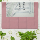 Pflanze    geschirrtuch (Gefaltet)
