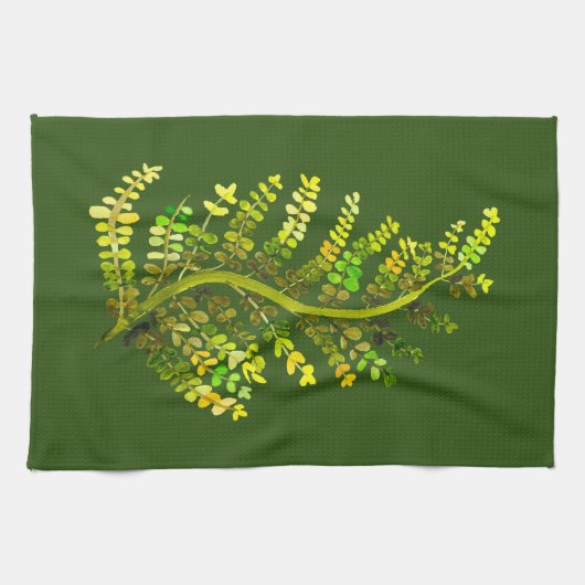 Pflanze Geschirrtuch (Horizontal)