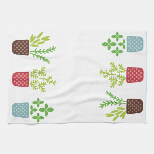 Pflanze Geschirrtuch (Horizontal)