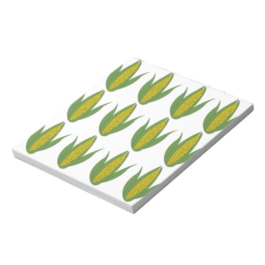 Pflanze Getreide Gemüsegarnelen Notizblock (Rotiert)