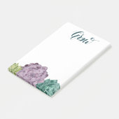 Pflanze Glück | Liebe der Ernte Post-it Klebezettel (angewinkelt)