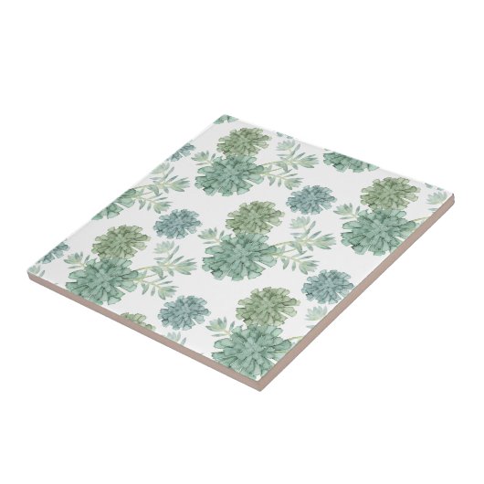 Pflanze Glück | Muster Fliese (Seite)