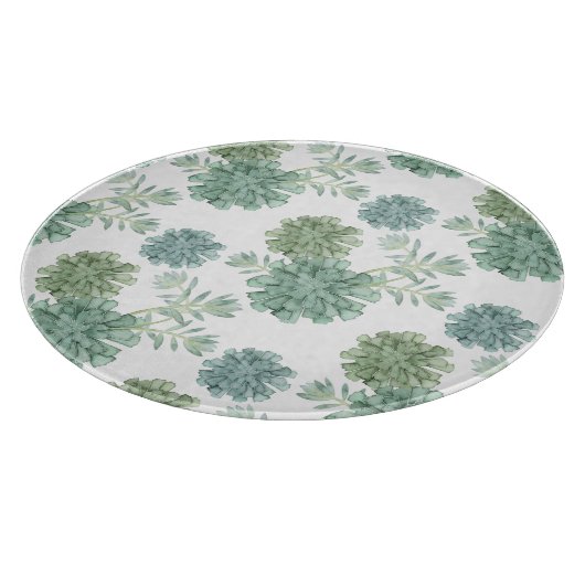 Pflanze Glück | Muster Schneidebrett (Ecke)