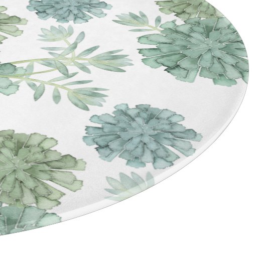 Pflanze Glück | Muster Schneidebrett (Ecke)