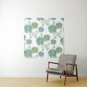 Pflanze Glück | Muster Wandteppich (Beispiel (Horizontal))