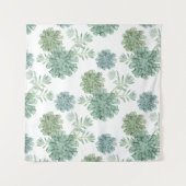 Pflanze Glück | Muster Wandteppich (Vorderseite)