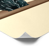 Pflanze Glücklich Poster (Ecke)