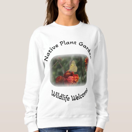 Pflanze-Grüngarten Sweatshirt (Vorderseite)