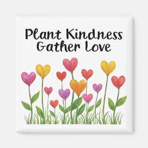 Pflanze Güte Sammle Liebe Valentinstag Muttertag  Magnet