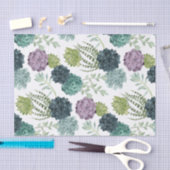 Pflanze Happiness Collection Sukkuläres Muster Seidenpapier (Handwerk)