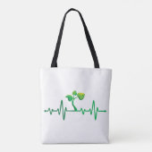 Pflanze Heartbeat - Botany Botanist Gardens Pflanz Tasche (Rückseite)