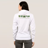 Pflanze Hoodie (Schwarz voll)