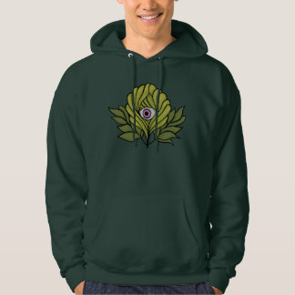 Pflanze Horror Kunst - Creepe Niedliche grüne Blum Hoodie