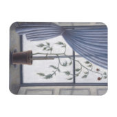 Pflanze im Fenster 2003 Magnet (Horizontal)